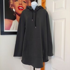 NWT ZAVENUE Long Hoodie, Women's Size XL, Dark Grey